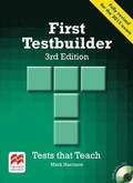 First Testbuilder 3rd edition Student's Book without key Pack