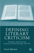 Defining Literary Criticism
