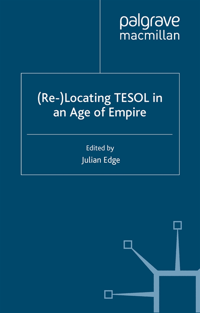 J. Edge - (Re-)Locating TESOL in an Age of Empire, E-bok