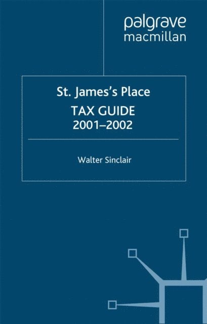 W. Sinclair - Tax Guide 2001-2002, E-bok. Tillgänglighet: Lägg i varukorg