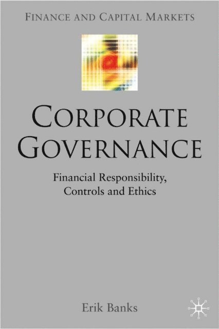 E. Banks - Corporate Governance, E-bok