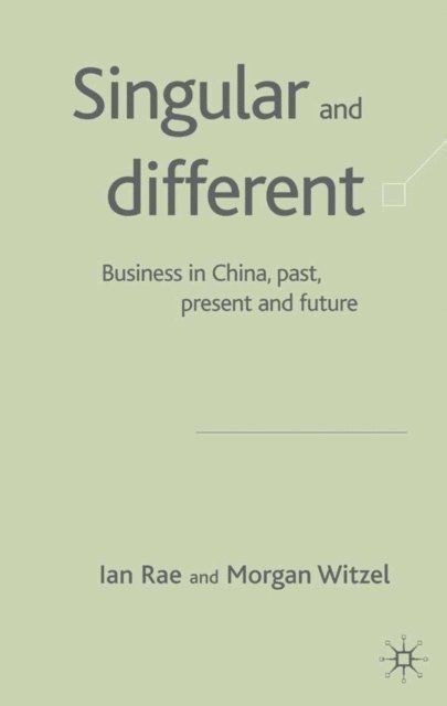 M. Witzel, I. Rae - Singular and Different, E-bok