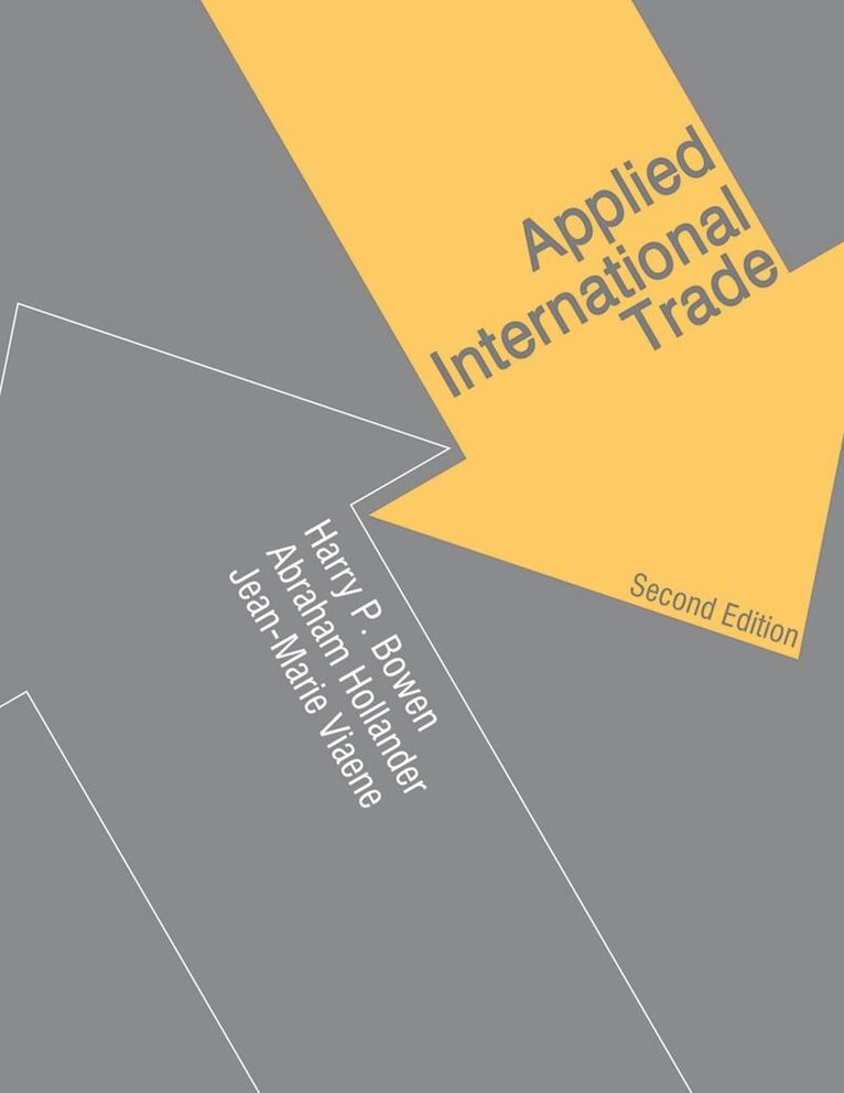 Harry P. Bowen, Abraham Hollander, Jean-Marie Viaene - Applied International Trade, Häftad. Tillgänglighet: Lägg i varukorg