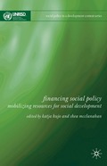 Financing Social Policy