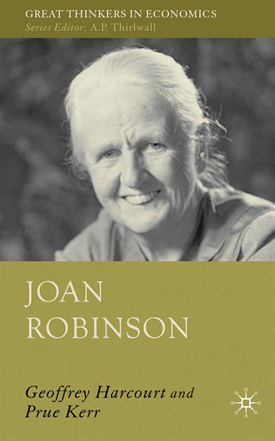 P. Kerr, G. Harcourt - Joan Robinson, E-bok