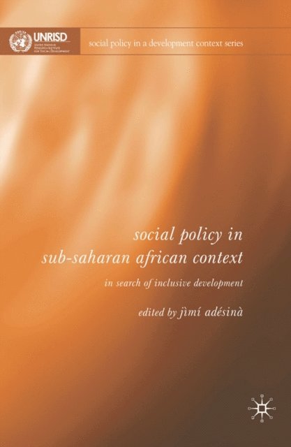 J. Adesina - Social Policy in Sub-Saharan African Context, E-bok
