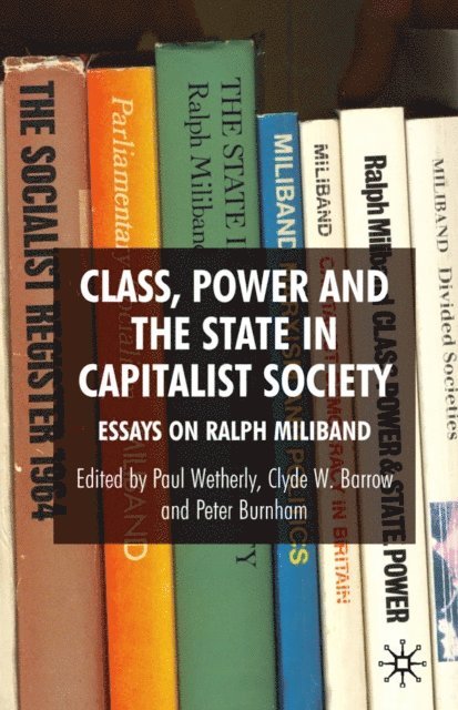 P. Burnham, C. Barrow, P. Wetherly - Class, Power and the State in Capitalist Society, E-bok