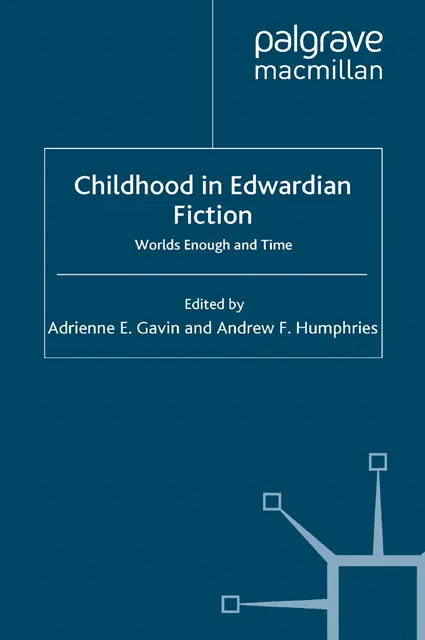 A. Humphries, A. Gavin - Childhood in Edwardian Fiction, E-bok. Tillgänglighet: Lägg i varukorg