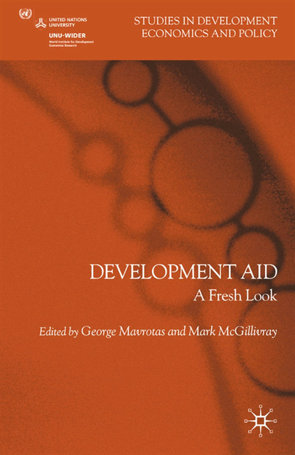 Mark McGillivray, George Mavrotas - Development Aid, E-bok