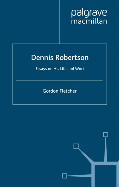 G. Fletcher - Dennis Robertson, E-bok