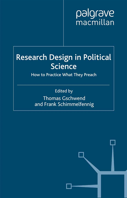F. Schimmelfennig, T. Gschwend - Research Design in Political Science, E-bok