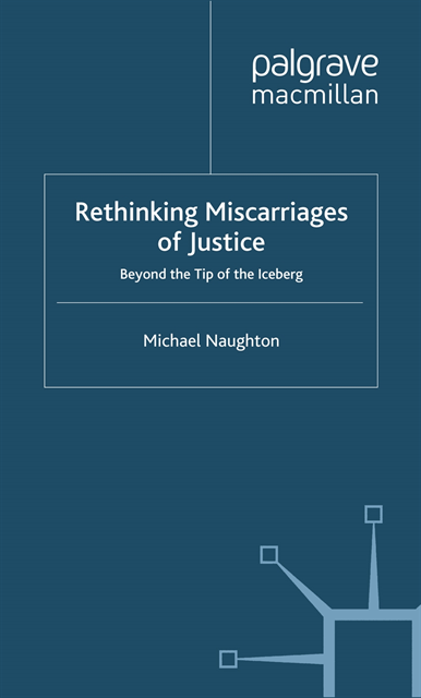 M. Naughton - Rethinking Miscarriages of Justice, E-bok