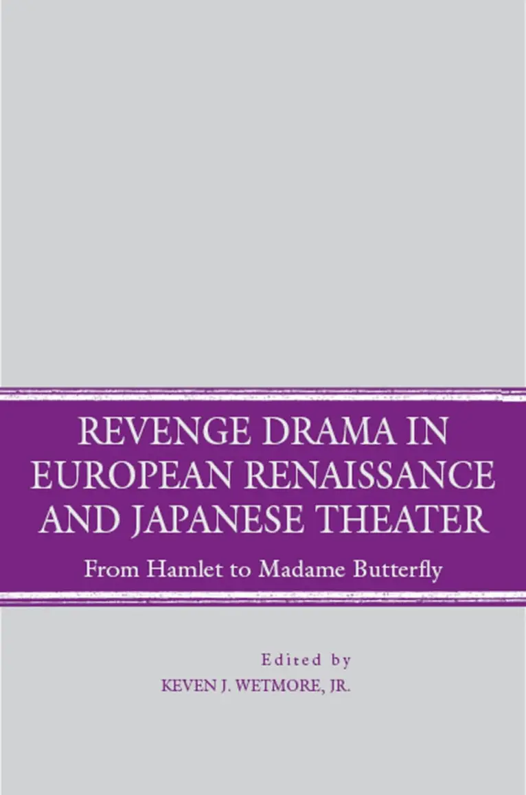 K. Wetmore - Revenge Drama in European Renaissance and Japanese Theatre, Inbunden. Tillgänglighet: Lägg i varukorg