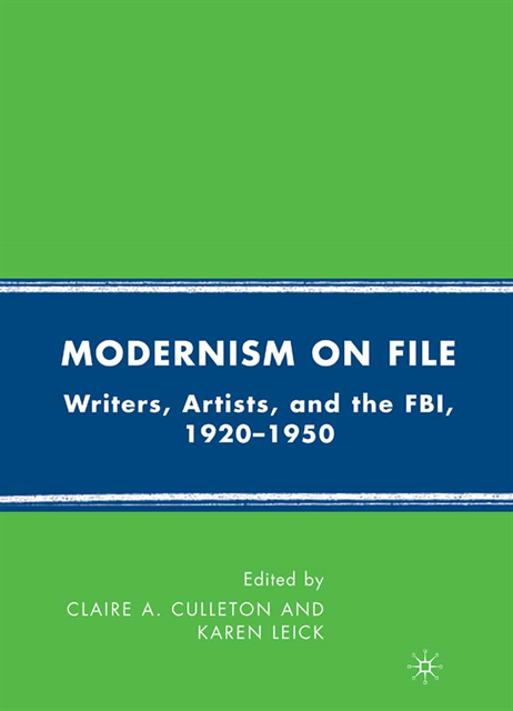 C. Culleton - Modernism on File, E-bok
