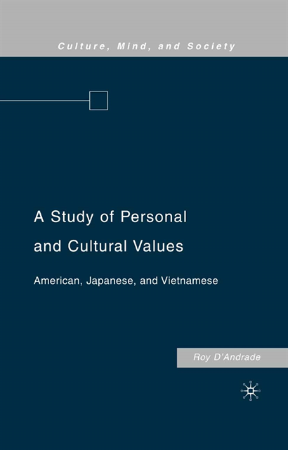 R. D'Andrade - Study of Personal and Cultural Values, E-bok