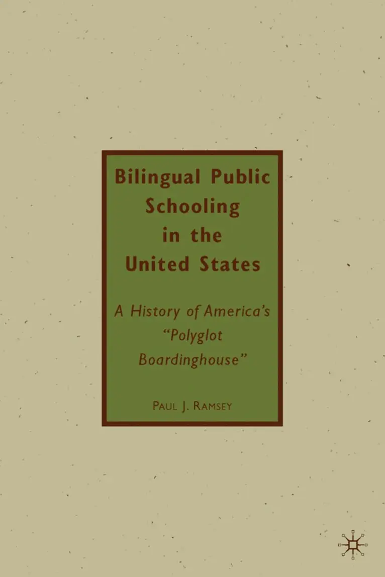 P. Ramsey - Bilingual Public Schooling in the United States, Inbunden. Tillgänglighet: Lägg i varukorg