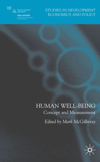 M. McGillivray - Human Well-Being, E-bok