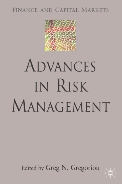 G. Gregoriou - Advances in Risk Management, E-bok