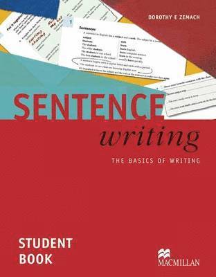 Dorothy Zemach - Sentence Writing Student's Book, Häftad. Tillgänglighet: Tillfälligt slut