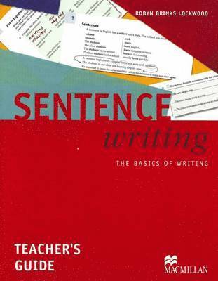 Dorothy Zemach - Sentence Writing Teacher's Book, Häftad