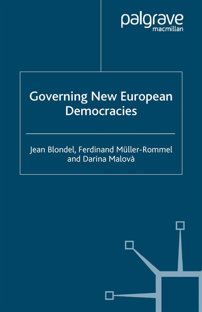 D. Malova, F. Muller-Rommel, J. Blondel - Governing New European Democracies, E-bok