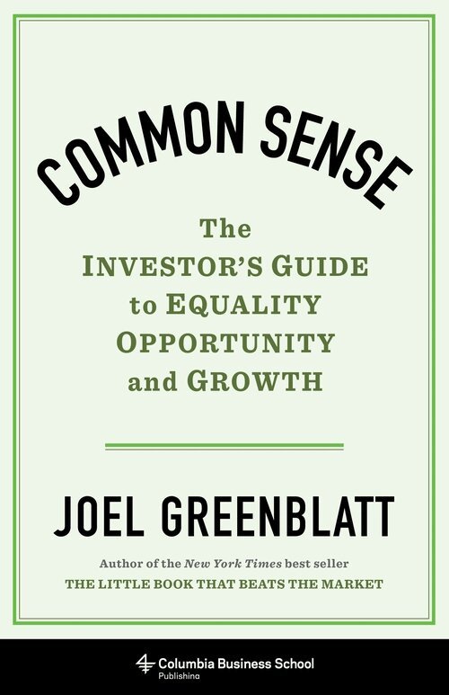Joel Greenblatt - Common Sense, Inbunden