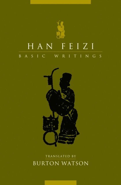 Burton Watson - Han Feizi, E-bok