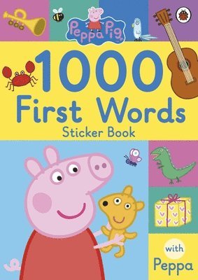 Peppa Pig - Peppa Pig: 1000 First Words Sticker Book, Häftad