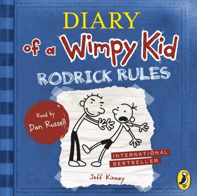 Jeff Kinney - Diary of a Wimpy Kid: Rodrick Rules (Book 2), Ljudbok