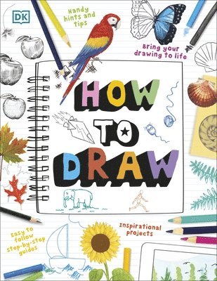 DK - How To Draw, Häftad