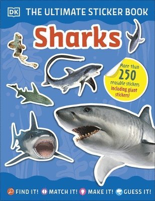 DK - Ultimate Sticker Book Sharks, Häftad