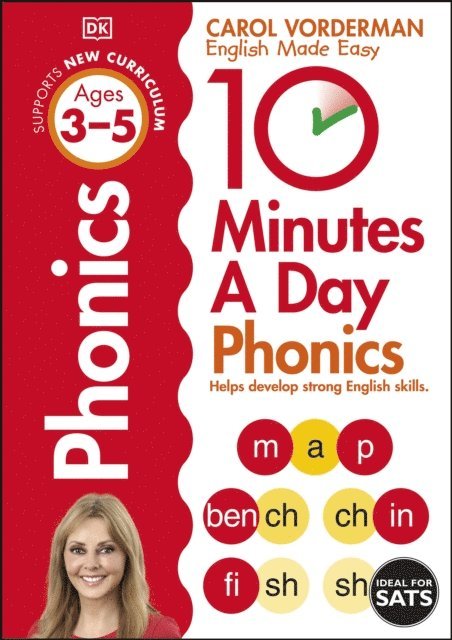 Carol Vorderman - 10 Minutes A Day Phonics, Ages 3-5 (Preschool), E-bok
