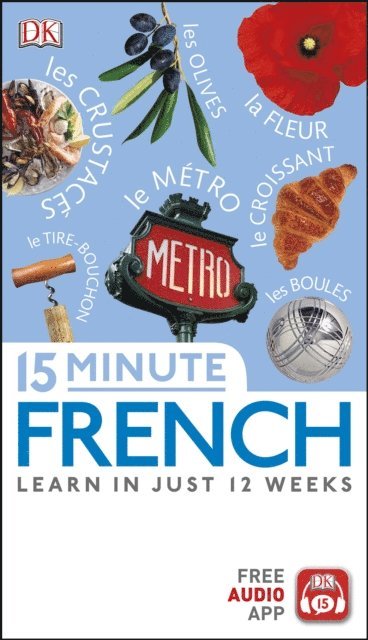 DK - 15 Minute French, E-bok