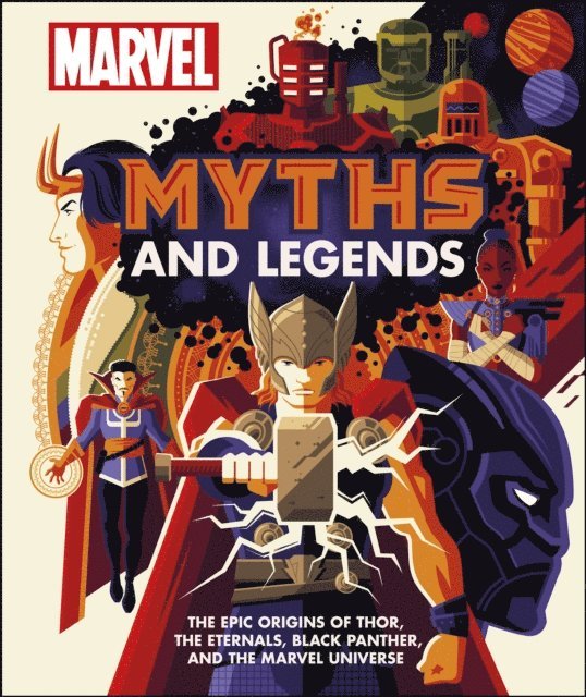 James Hill - Marvel Myths and Legends, E-bok