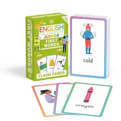 DK - English for Everyone Junior First Words Flash Cards. Tillgänglighet: Tillfälligt slut