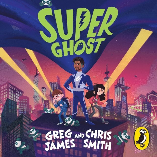 Chris Smith, Greg James - Super Ghost, Ljudbok