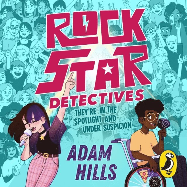 Adam Hills - Rockstar Detectives, Ljudbok