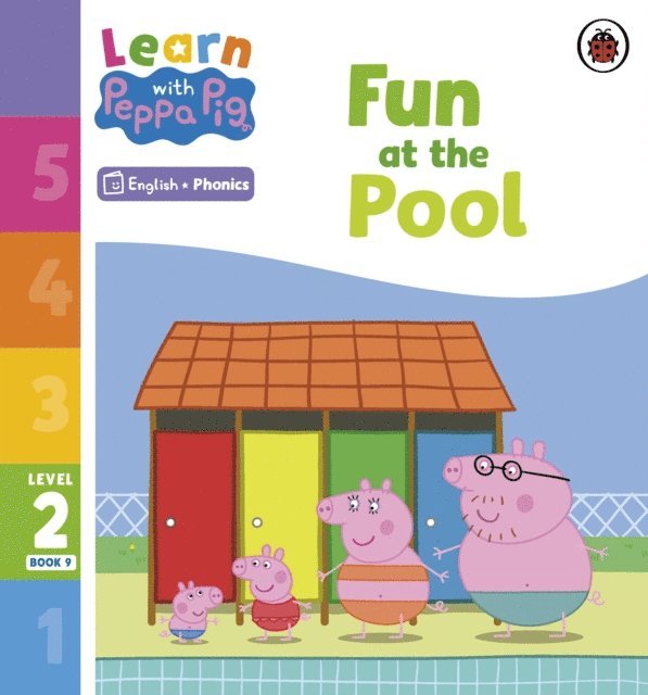 Peppa Pig - Learn with Peppa Phonics Level 2 Book 9 – Fun at the Pool (Phonics Reader), E-bok