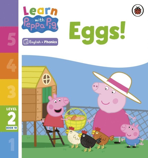 Peppa Pig - Learn with Peppa Phonics Level 2 Book 10 – Eggs! (Phonics Reader), E-bok