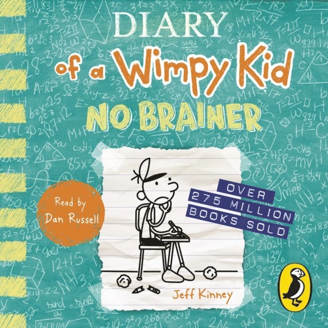 Jeff Kinney - Diary of a Wimpy Kid: No Brainer (Book 18), Ljudbok