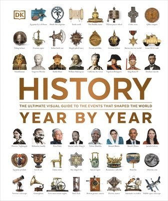 DK, Annie Moss - History Year by Year, Inbunden