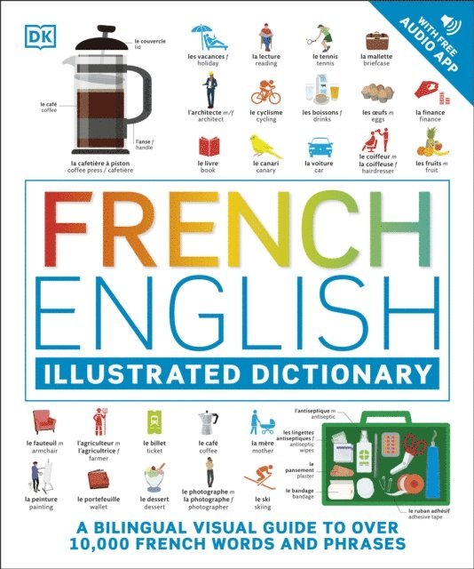 DK - French English Illustrated Dictionary, E-bok