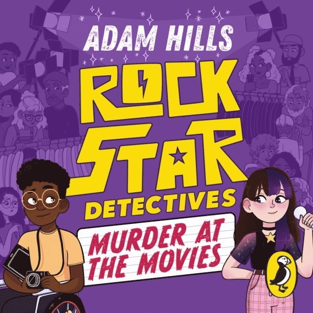 Adam Hills - Rockstar Detectives: Murder at the Movies, Ljudbok