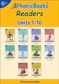 Phonic Books Dandelion Readers Set 1 Units 1-10 (Alphabet code, blending 4 and 5 sound words)