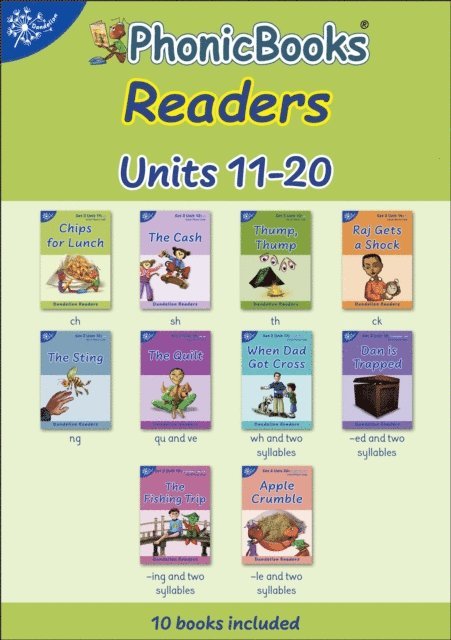 Phonic Books - Phonic Books Dandelion Readers Set 2 Units 11-20, E-bok