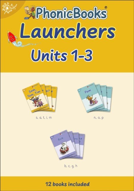 Phonic Books - Phonic Books Dandelion Launchers Units 1-3, E-bok