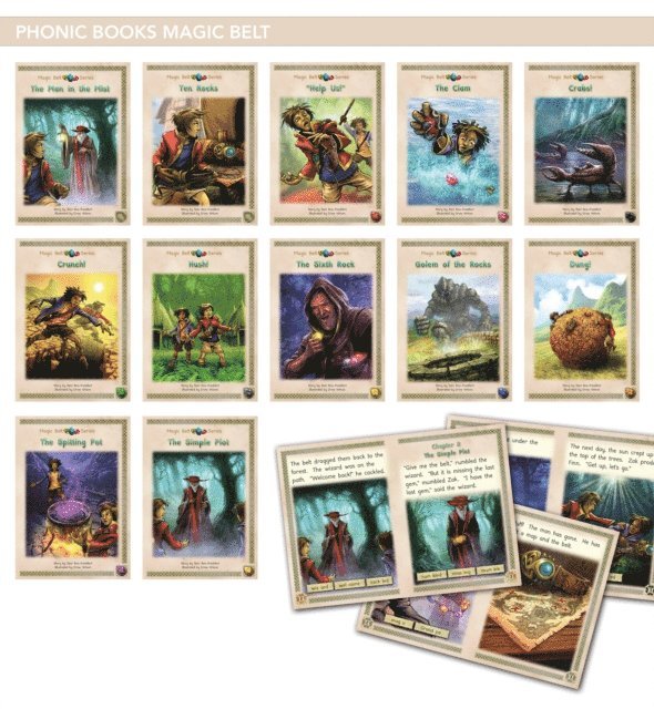 Phonic Books - Phonic Books Magic Belt, E-bok