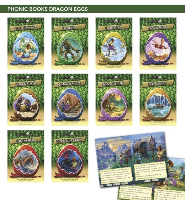 Phonic Books - Phonic Books Dragon Eggs, E-bok