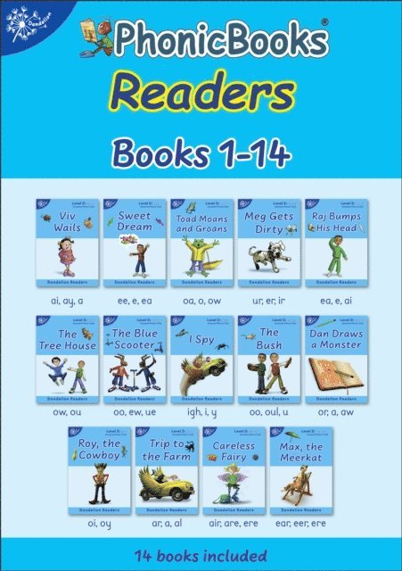 Phonic Books - Phonic Books Dandelion Readers Vowel Spellings Level 2, E-bok