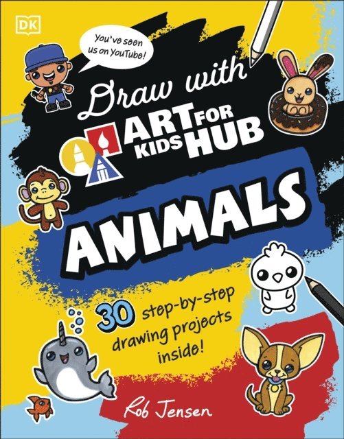 Art For Kids Hub, Rob Jensen - Draw with Art for Kids Hub Animals, E-bok. Tillgänglighet: Lägg i varukorg